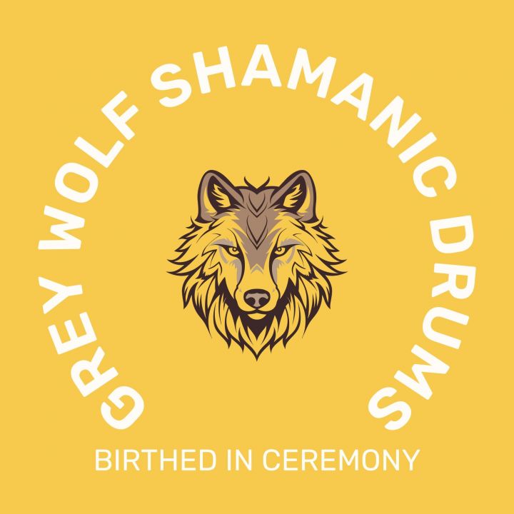 Grey Wolf Shamanic Drums